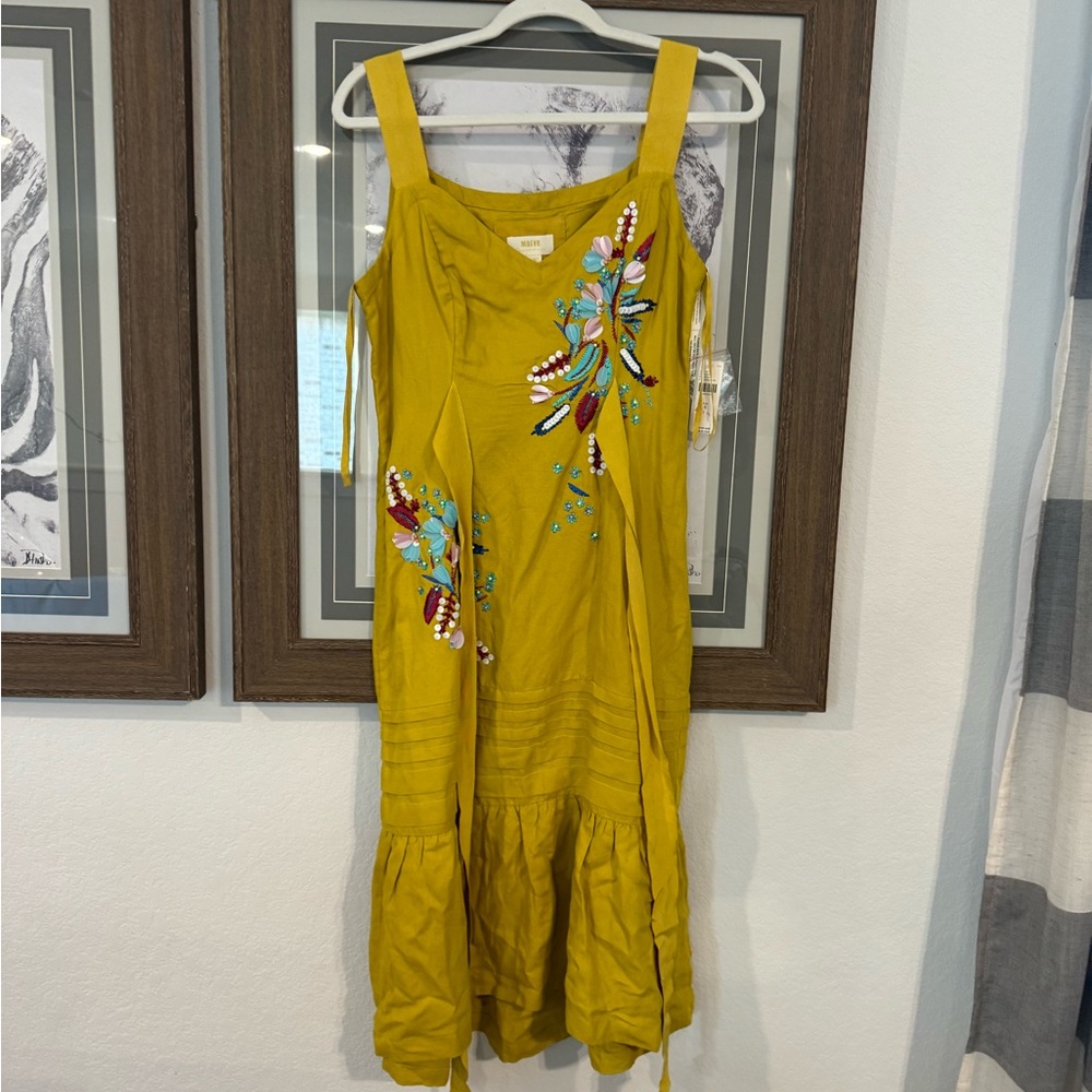 Anthropologie sequin beaded dress